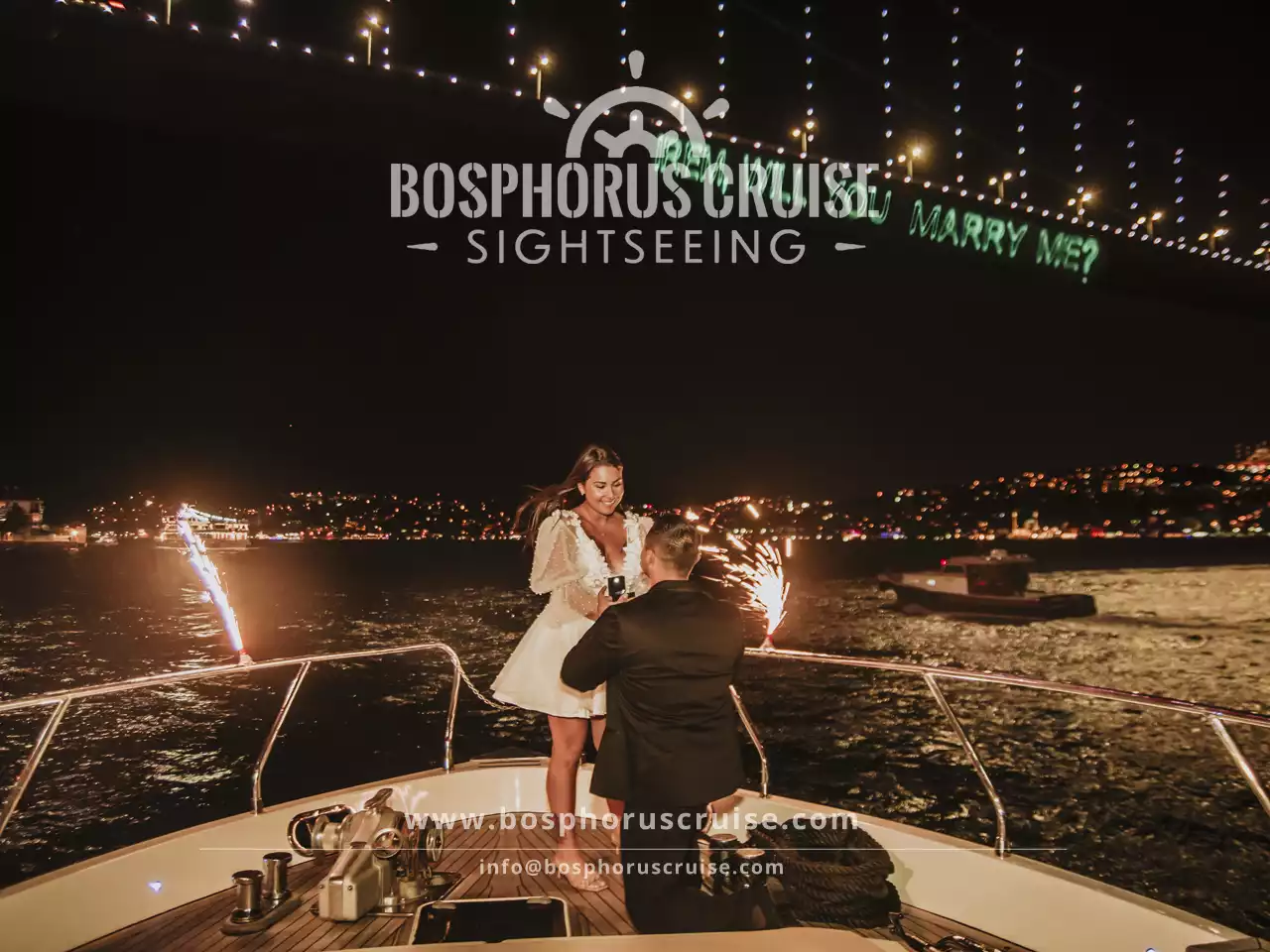 Marriage Proposal Cruise on the Bosphorus